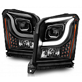 ANZO USA Headlight Assembly Rectangular Projector Beam Set Of 2 - 111535