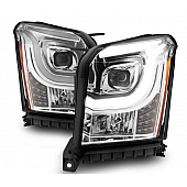 ANZO USA Headlight Assembly Rectangular Projector Beam Set Of 2 - 111536