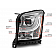 ANZO USA Headlight Assembly Rectangular Projector Beam Set Of 2 - 111536