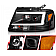 ANZO USA Headlight Assembly Rectangular Projector Beam Set Of 2 - 111541