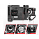 ANZO USA Headlight Assembly Rectangular Standard Beam Set Of 2 - 111499