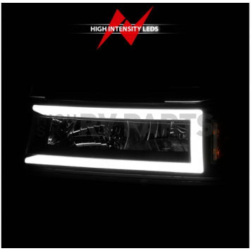 ANZO USA Headlight Assembly Rectangular Standard Beam Set Of 4 - 111558-2