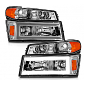 ANZO USA Headlight Assembly Rectangular Standard Beam Set Of 4 - 111559