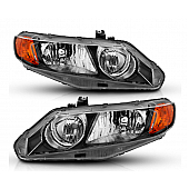 ANZO USA HONDA CIVIC 06-11 CRYSTAL HEADLIGHTS 4DR BLACK (OE TYPE REPLACEMENT) - 121547