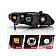 ANZO USA HONDA CIVIC 06-11 CRYSTAL HEADLIGHTS 4DR BLACK (OE TYPE REPLACEMENT) - 121547