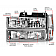 ANZO USA Headlight Assembly Rectangular Standard Beam Set Of 8 - 111506