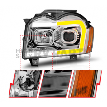 ANZO USA Projector Headlight Set - 111544-2