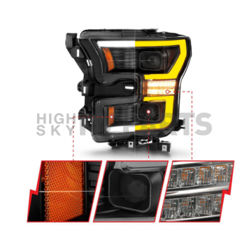 ANZO USA Projector Headlight Set - 111547-1