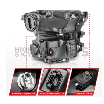 ANZO USA Projector Headlight Set - 111547-4