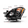 ANZO USA NISSAN ALTIMA 10-13 2DR/COUPE HEADLIGHTS BLACK (FOR HALOGEN MODELS ONLY) - 121548