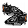 ANZO USA NISSAN ALTIMA 13-15 4DR PROJECTOR HEADLIGHTS BLACK - 121549