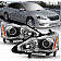 ANZO USA NISSAN ALTIMA 13-15 4DR PROJECTOR HEADLIGHTS CHROME- 121550