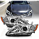ANZO USA TOYOTA CAMRY 07-09 PROJECTOR HEADLIGHTS CHROME (OE TYPE REPLACEMENT) - 121551