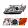ANZO USA TOYOTA CAMRY 07-09 PROJECTOR HEADLIGHTS CHROME (OE TYPE REPLACEMENT) - 121551