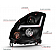 ANZO USA INFINITI G35 2DR 03-07 PROJECTOR HEADLIGHT PLANK STYLE BLACK (FOR HID, HID KIT NOT INCLUDED) - 121557