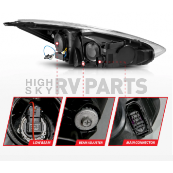 ANZO USA Projector Headlight Set - 121565-2