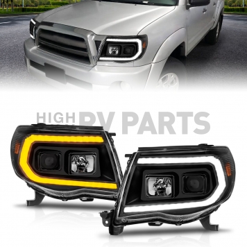 ANZO USA LED U-Bar Projector Headlights - 111564-1