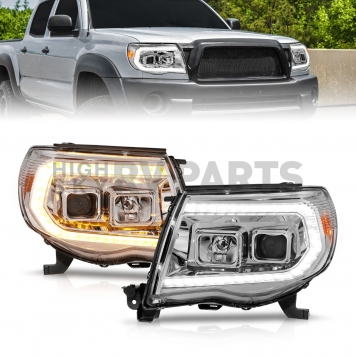 ANZO USA LED U-Bar Projector Headlights - 111565-1