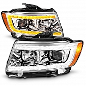 ANZO USA LED U-Bar Projector Headlights - 111569