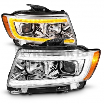 ANZO USA LED U-Bar Projector Headlights - 111569