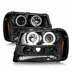 ANZO USA LED Halo Projector Headlights - 111572