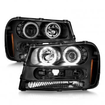ANZO USA LED Halo Projector Headlights - 111572