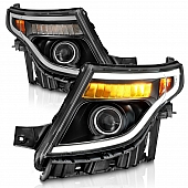 ANZO USA LED DRL Bar Projector Headlights - 111575