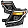 ANZO USA LED DRL Bar Projector Headlights - 111575