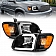 ANZO USA LED U-Bar Projector Headlights - 111579