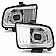 ANZO USA LED U-Bar Projector Headlights - 121567