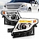 ANZO USA LED DRL Bar Projector Headlights - 111576