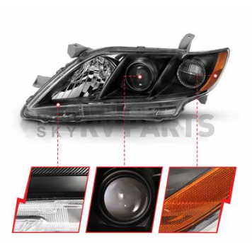 ANZO USA Headlight Assembly 121539-3