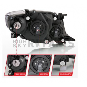 ANZO USA Headlight Assembly 121541-4