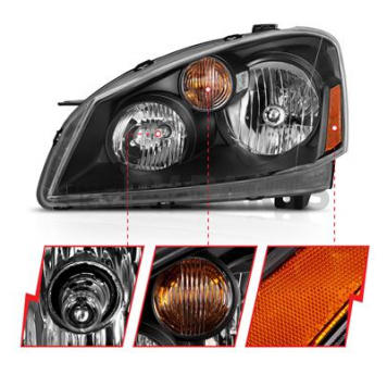 ANZO USA Headlight Assembly 121552-2