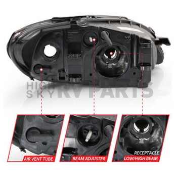 ANZO USA Headlight Assembly 121554-4