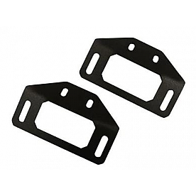 Rigid Lighting Driving/ Fog Light Mounting Bracket Black Set Of 2 - 46715