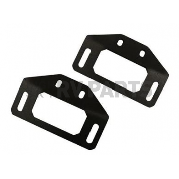 Rigid Lighting Driving/ Fog Light Mounting Bracket Black Set Of 2 - 46715