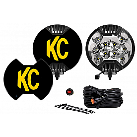 KC Hilites Driving/ Fog Light - LED Round Set Of 2 - 0100