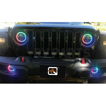 Quake LED Headlight Assembly - LED QTE914-3