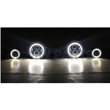 Quake LED Headlight Assembly - LED QTE968-1