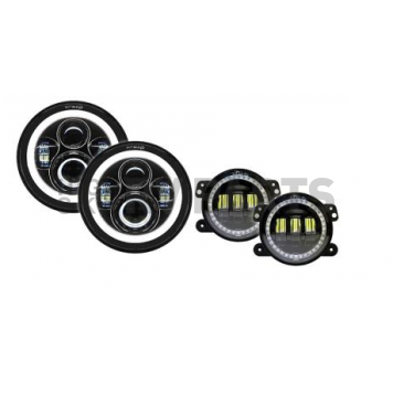 Quake LED Headlight Assembly - LED QTE968