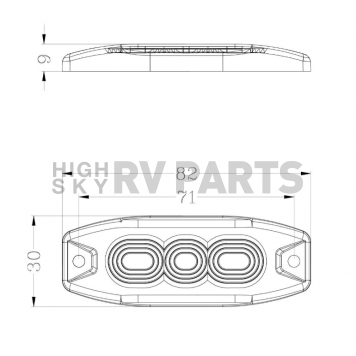 Racesport Lighting Strobe Light Kit 3020ASP-1