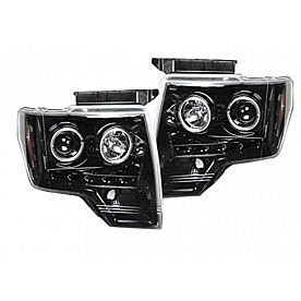 Recon Accessories Headlight Assembly 264190BK