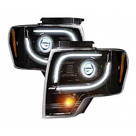 Recon Accessories Headlight Assembly 264190BKC
