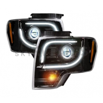 Recon Accessories Headlight Assembly 264190BKC