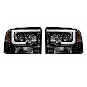 Recon Accessories Headlight Assembly 264193BKC