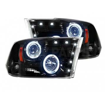 Recon Accessories Headlight Assembly 264270BK-1