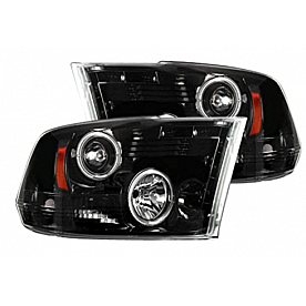 Recon Accessories Headlight Assembly 264270BK