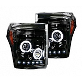 Recon Accessories Headlight Assembly 264272BKCC
