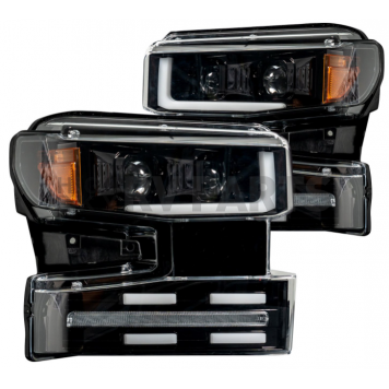 Recon Accessories Headlight Assembly 264396BKCS